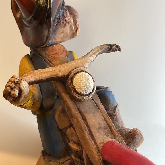 Shade Tree Creations Country Cowboy Biker Handcrafted Motorcycle Decor - Picture 12 of 14